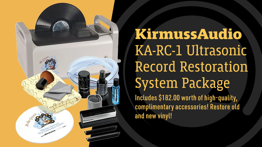 KirmussAudio KA-RC-1 Ultrasonic Record Restoration System Package