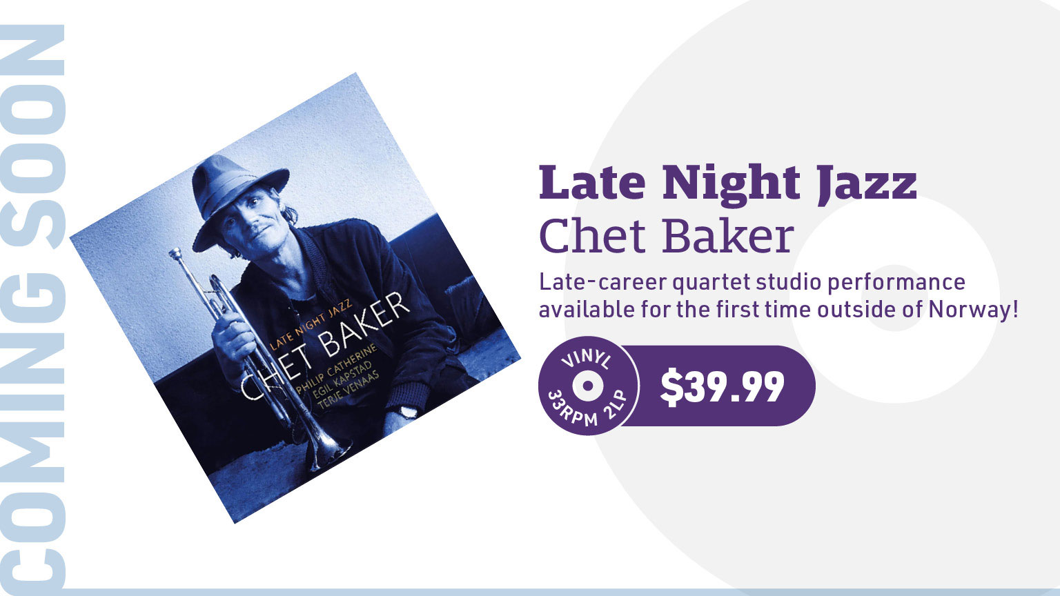 Chet Baker Late Night Jazz 2LP