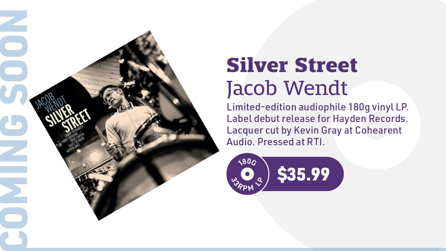 Jacob Wendt Silver Street 180g LP