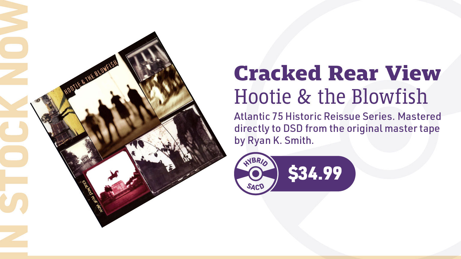 Hootie & the Blowfish Cracked Rear View (Atlantic 75 Series) Hybrid Stereo SACD