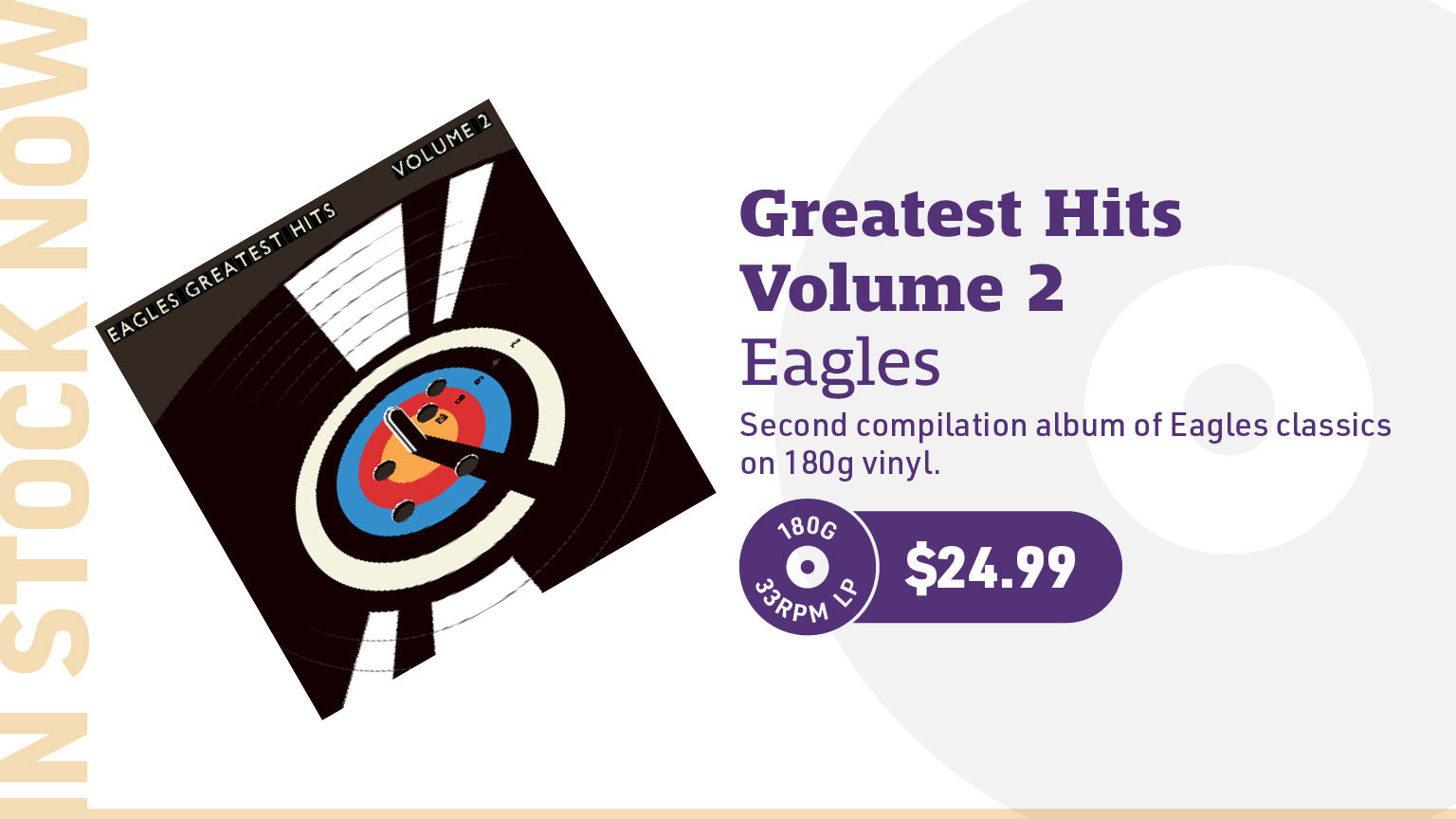 Eagles Greatest Hits Volume 2 180g LP