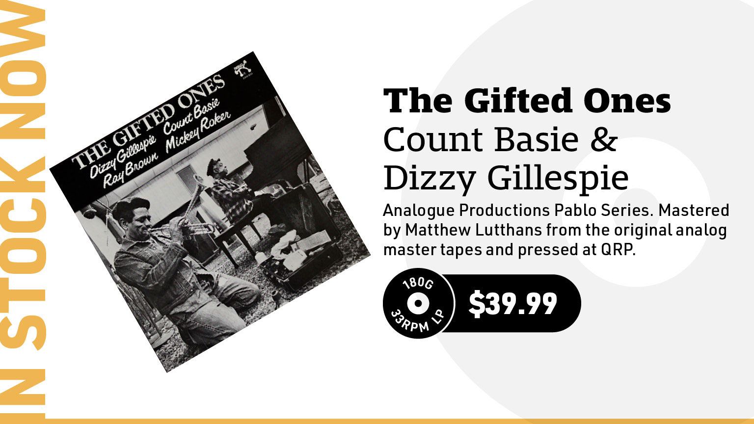 Count Basie & Dizzy Gillespie The Gifted Ones (Pablo Series) 180g LP