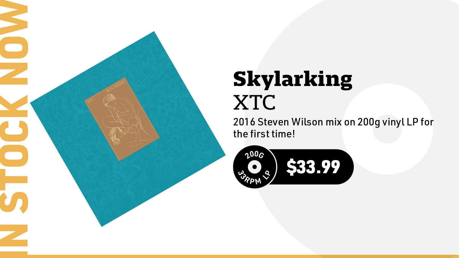 XTC Skylarking (2016 Steven Wilson Mix) 200g Import LP