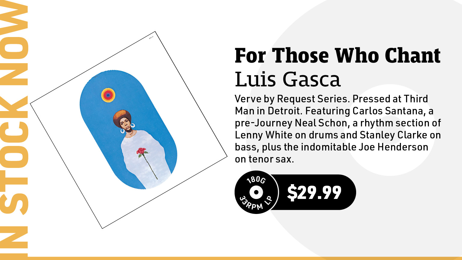 Luis Gasca For Those Who Chant (Verve by Request Series) 180g LP