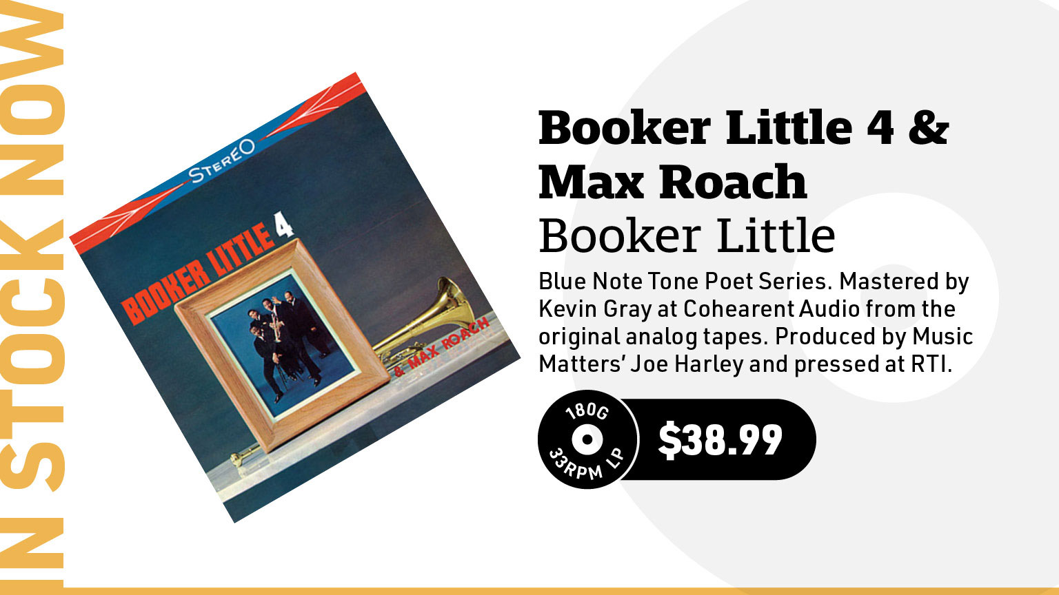 Booker Little Booker Little 4 & Max Roach (Blue Note Tone Poet Series) 180g LP