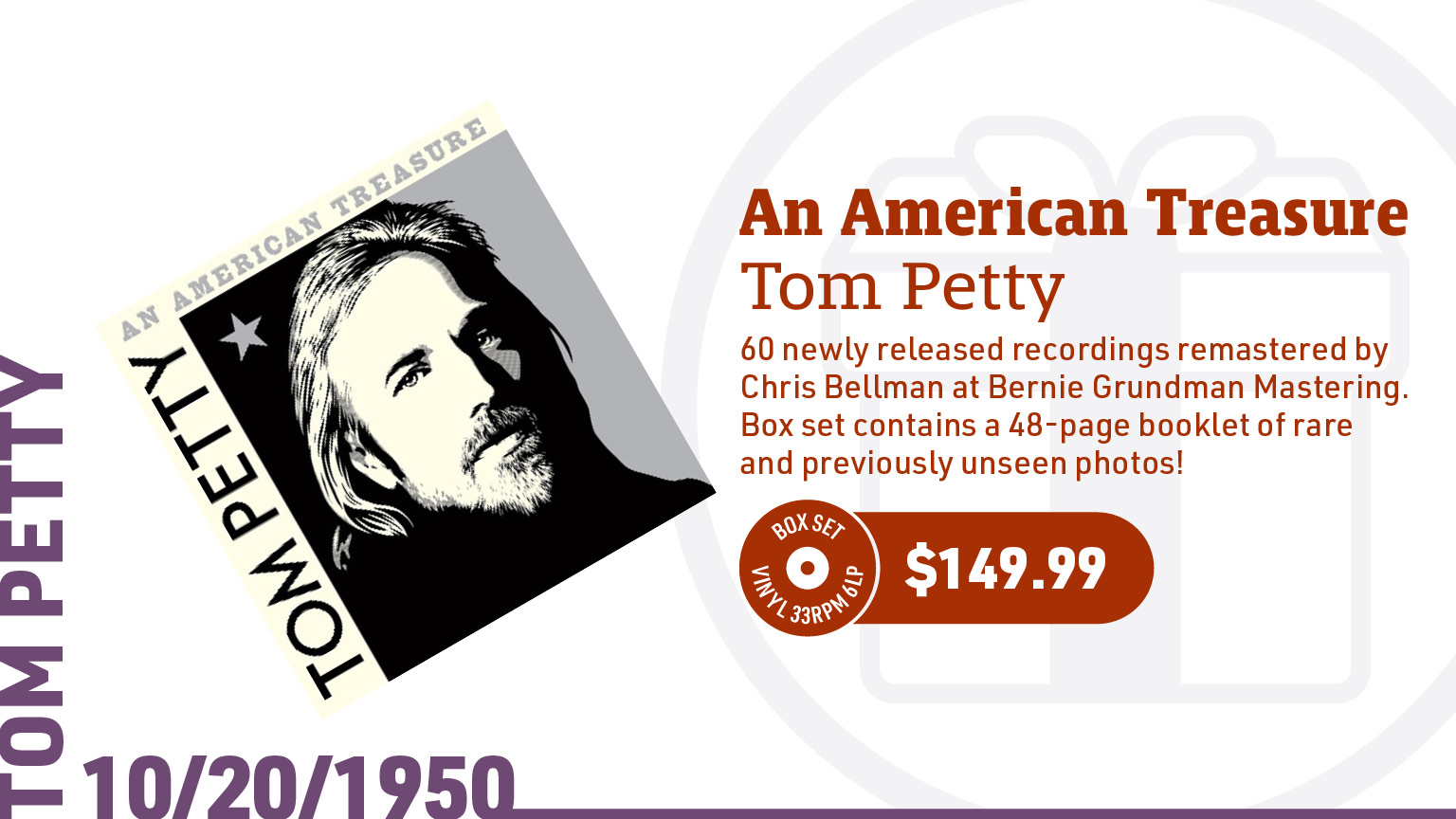 Tom Petty An American Treasure 6LP Box Set