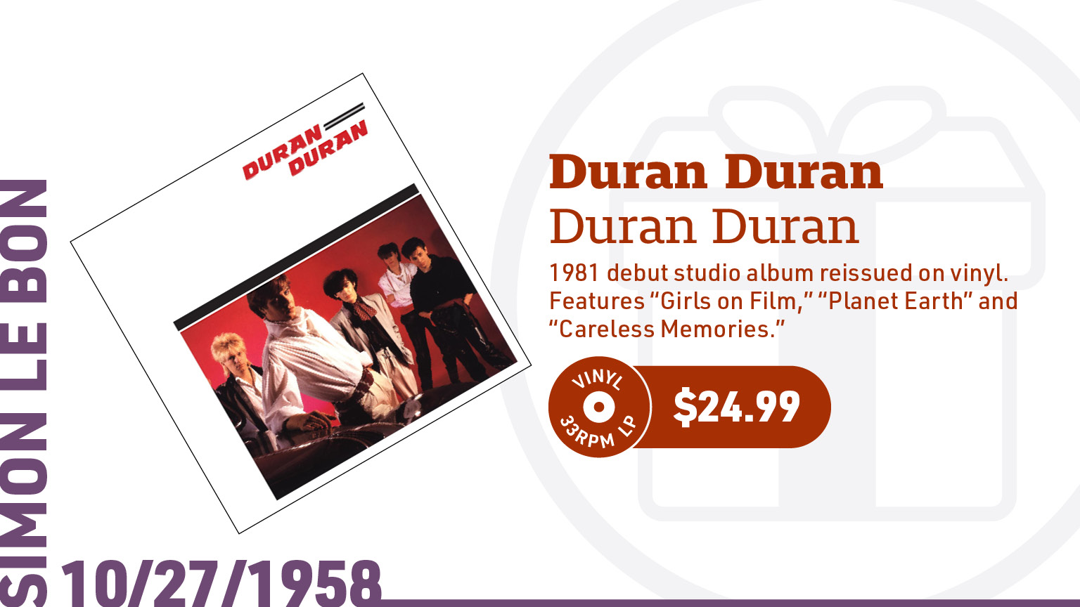 Duran Duran Duran Duran LP