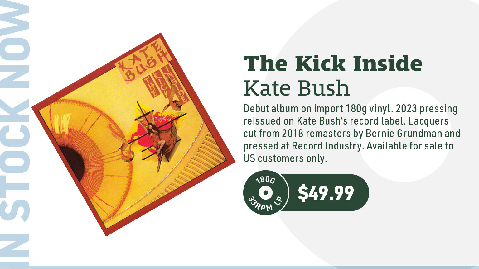 Kate Bush The Kick Inside 180g Import LP