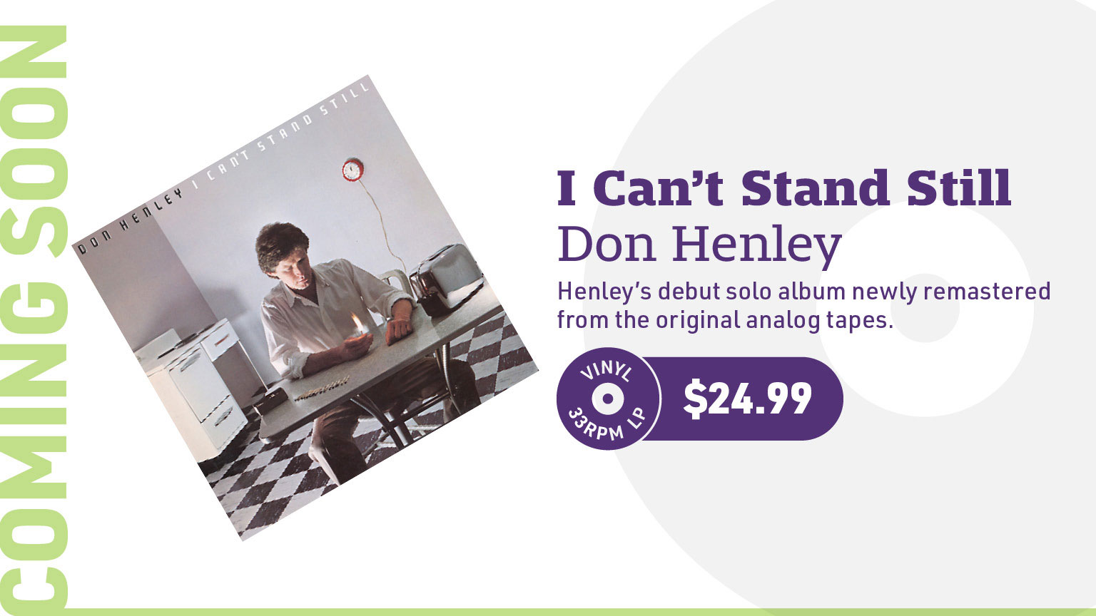 Don Henley I Can't Stand Still LP