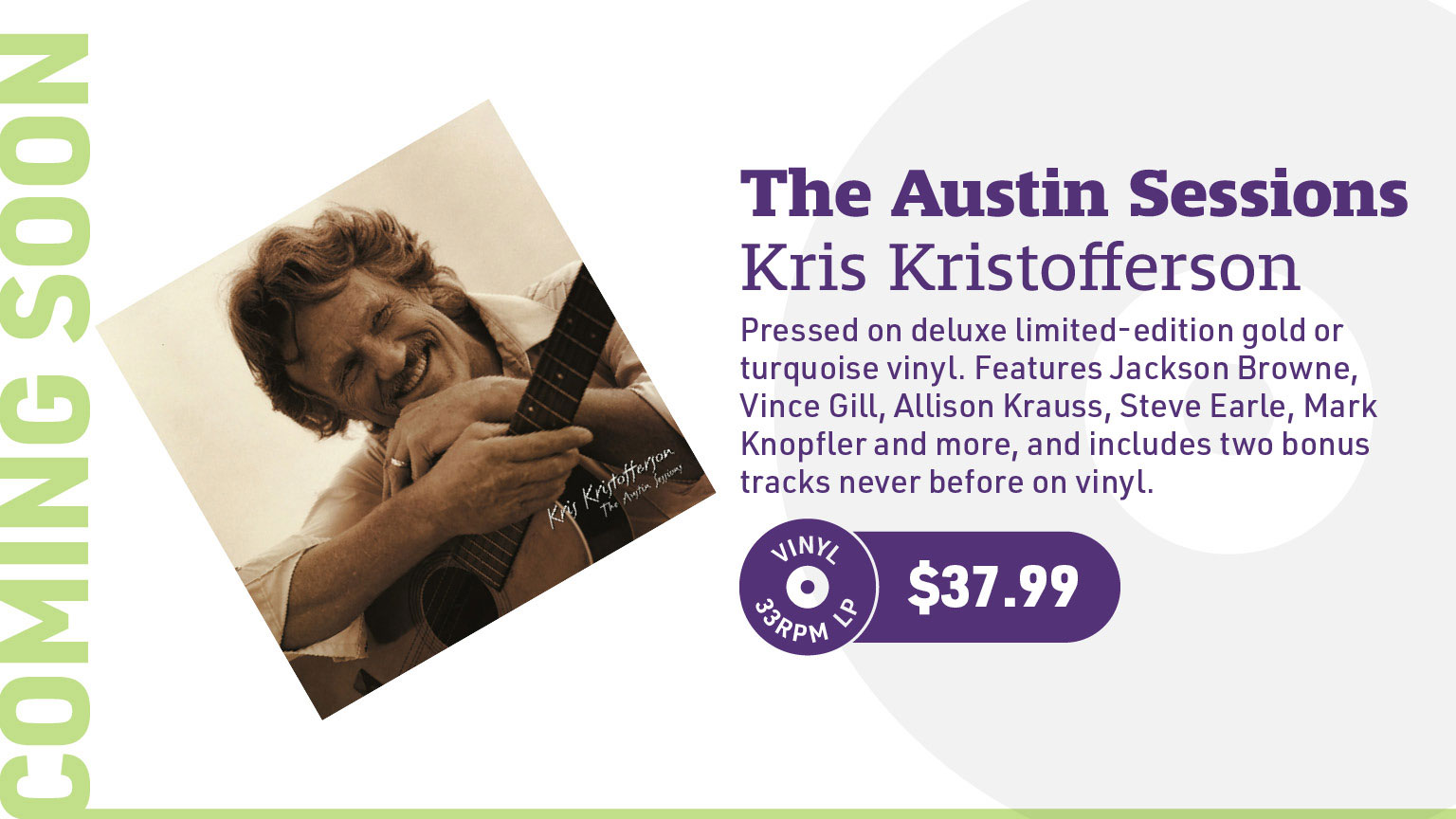 Kris Kristofferson The Austin Sessions