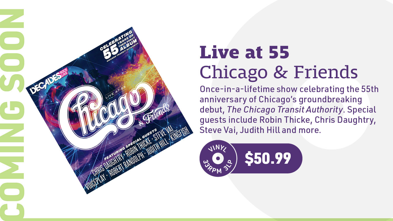 Chicago & Friends Live at 55 3LP