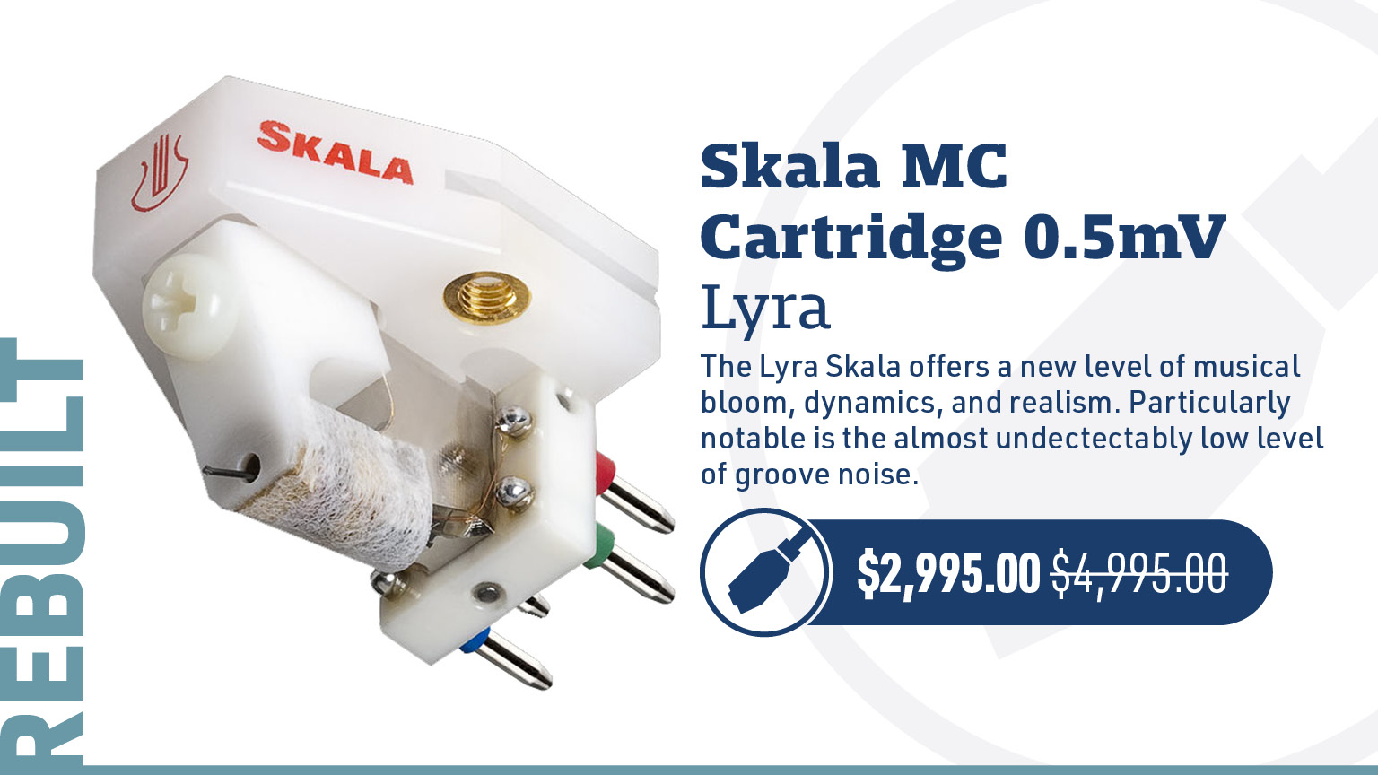 Certified Rebuilt Lyra Skala MC Cartridge 0.5mV