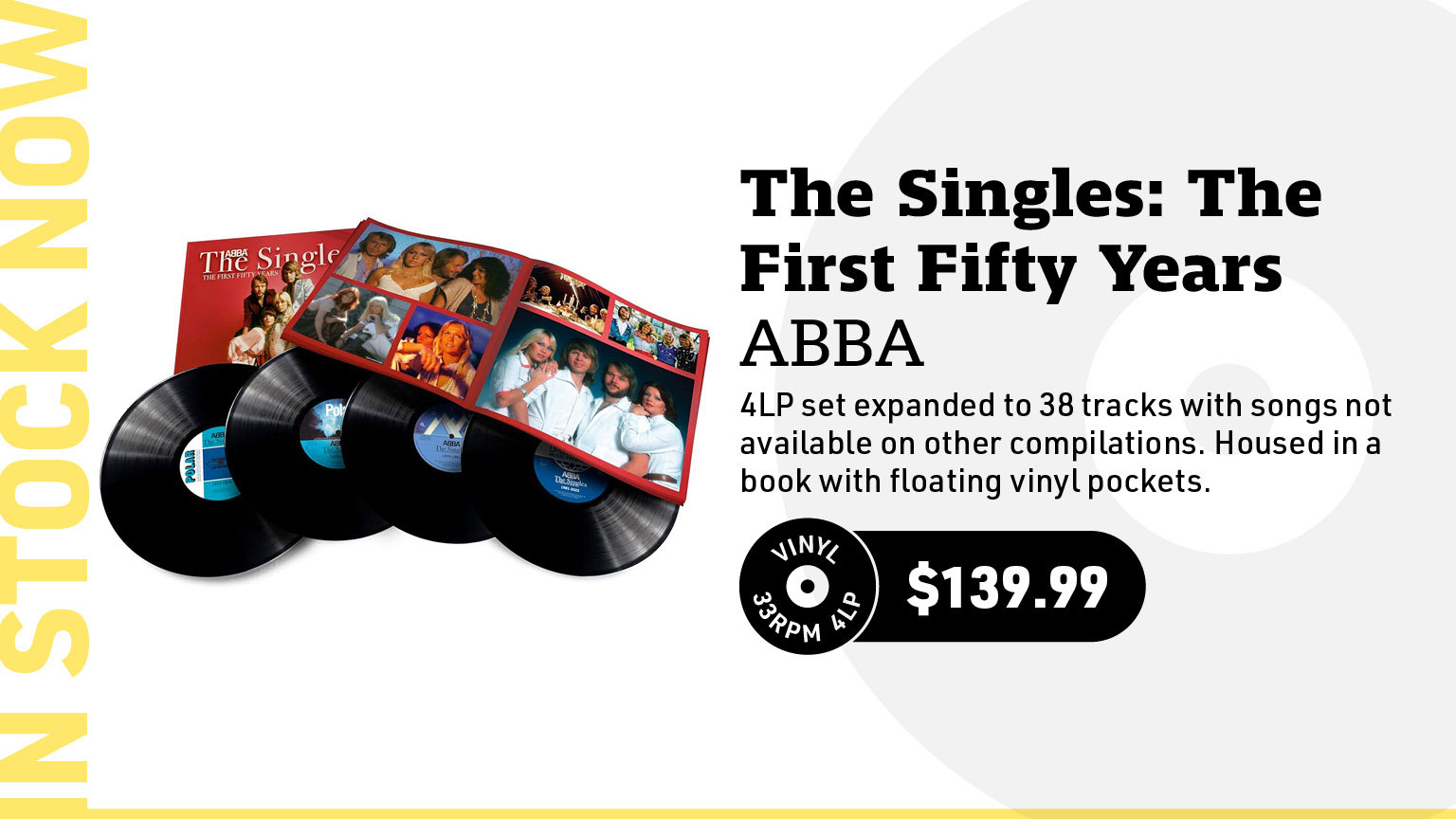 ABBA The Singles: The First Fifty Years 4LP