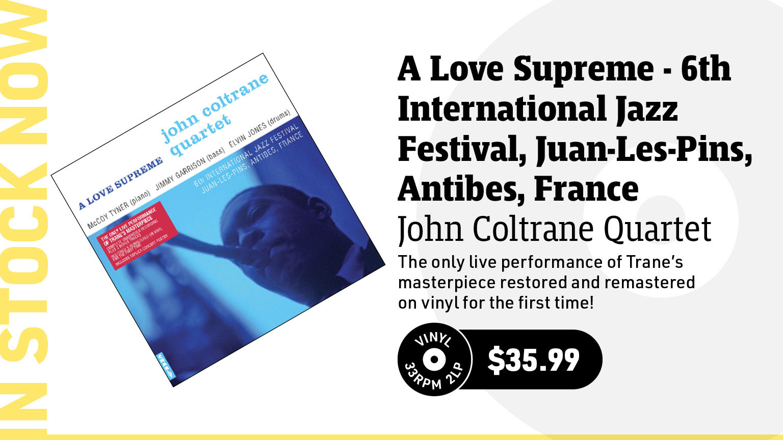 John Coltrane Quartet A Love Supreme - 6th International Jazz Festival, Juan-Les-Pins, Antibes, France 2LP