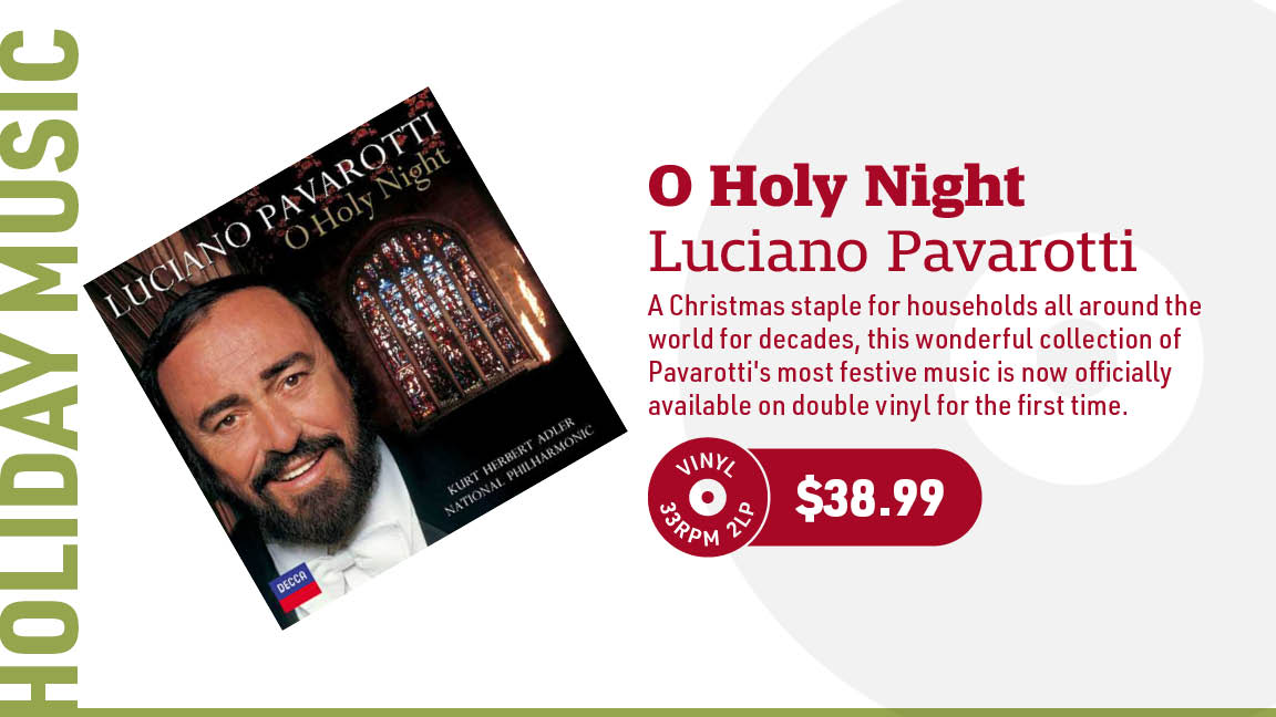 Luciano Pavarotti O Holy Night 2LP