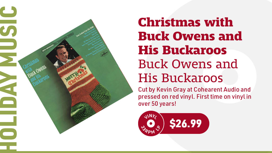 Buck Owens and His Buckaroos Christmas with Buck Owens and His Buckaroos LP (Red Vinyl)