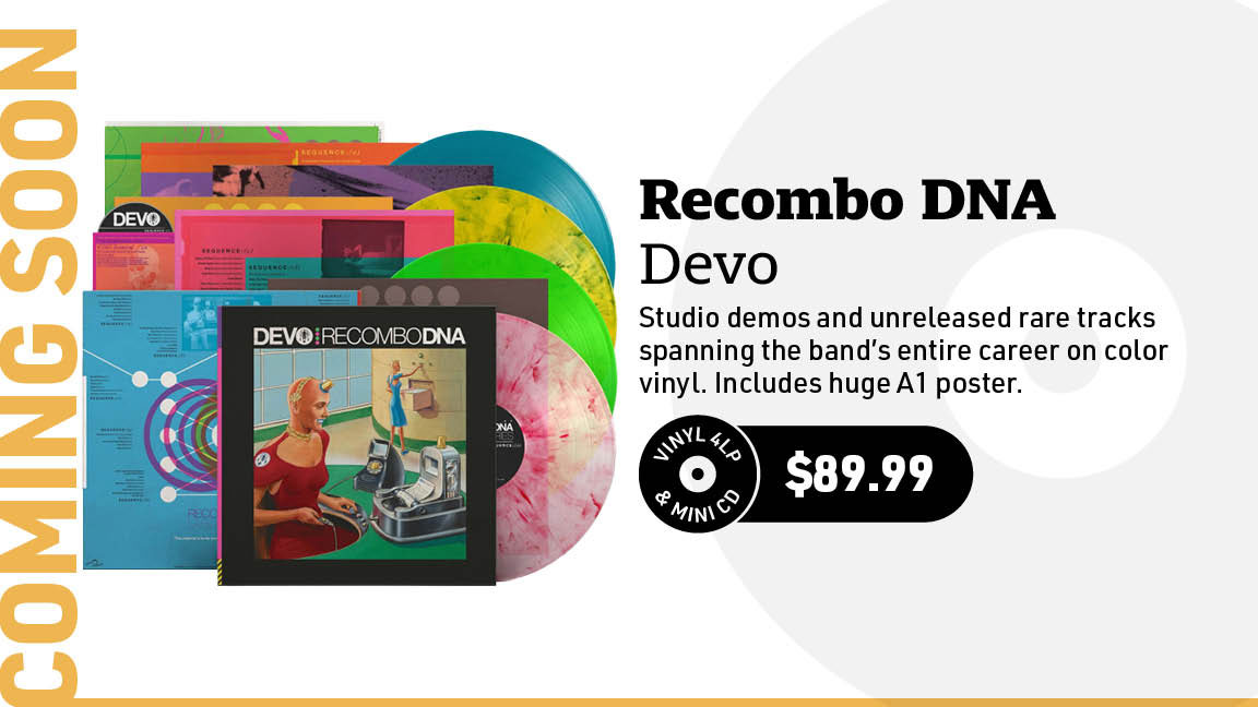 Devo Recombo DNA 4LP & Mini CD (Color Vinyl)