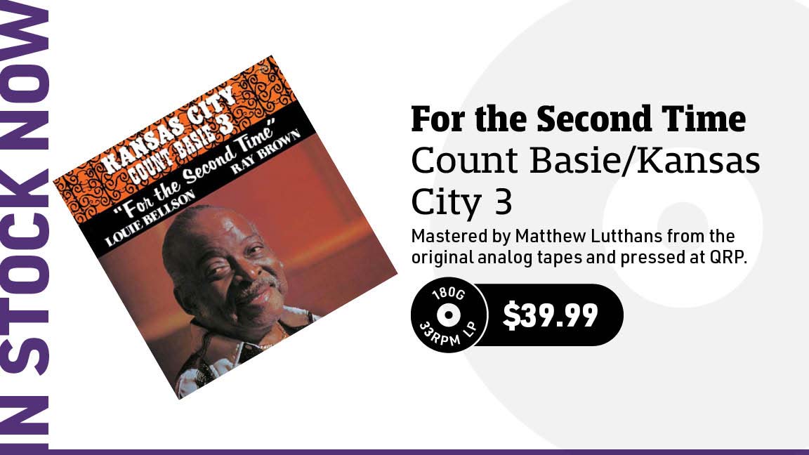 Count Basie/Kansas City 3 For the Second Time (Pablo Series) 180g LP