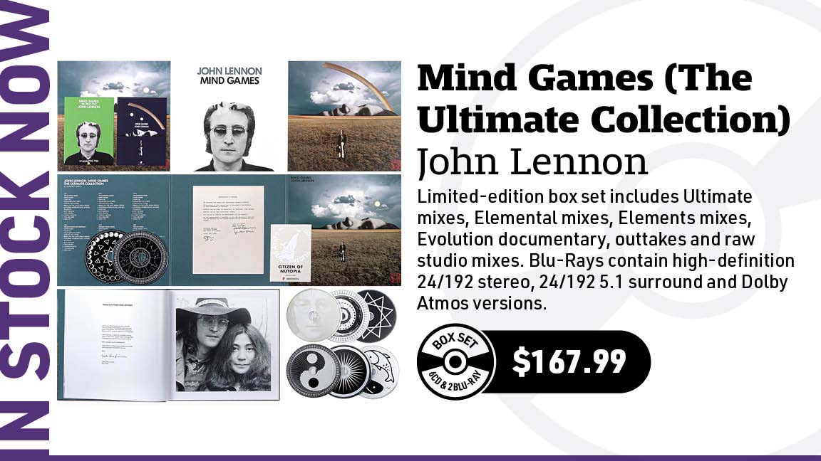 John Lennon Mind Games (The Ultimate Collection) Deluxe 6CD & 2 Blu-Ray Box Set