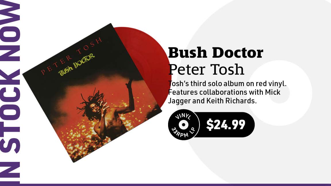 Peter Tosh Bush Doctor LP (Red Vinyl)