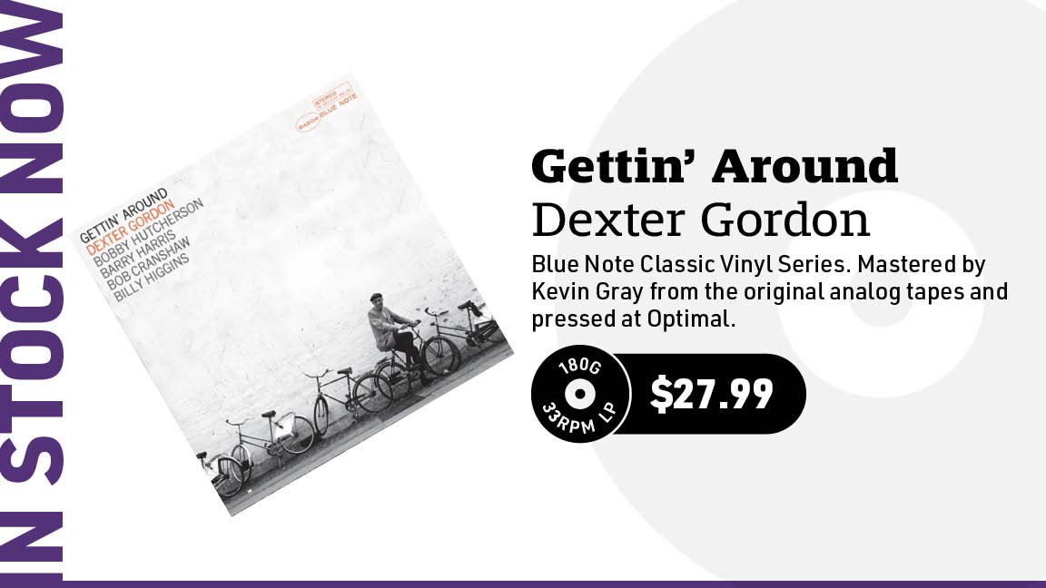 Dexter Gordon Gettin' Around (Blue Note Classic Vinyl Series) 180g LP