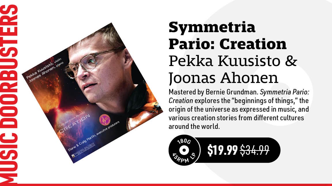 Pekka Kuusisto & Joonas Ahonen Symmetria Pario: Creation 180g 45rpm LP