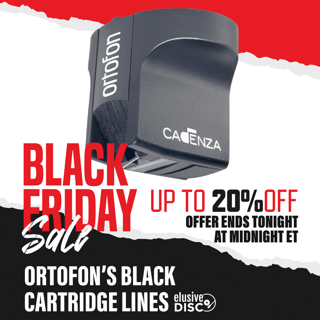 Black Friday Ortofon Black Cartridge Lines Sale