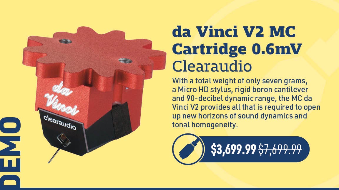 Clearaudio da Vinci V2 MC Cartridge 0.6mV (Demo)