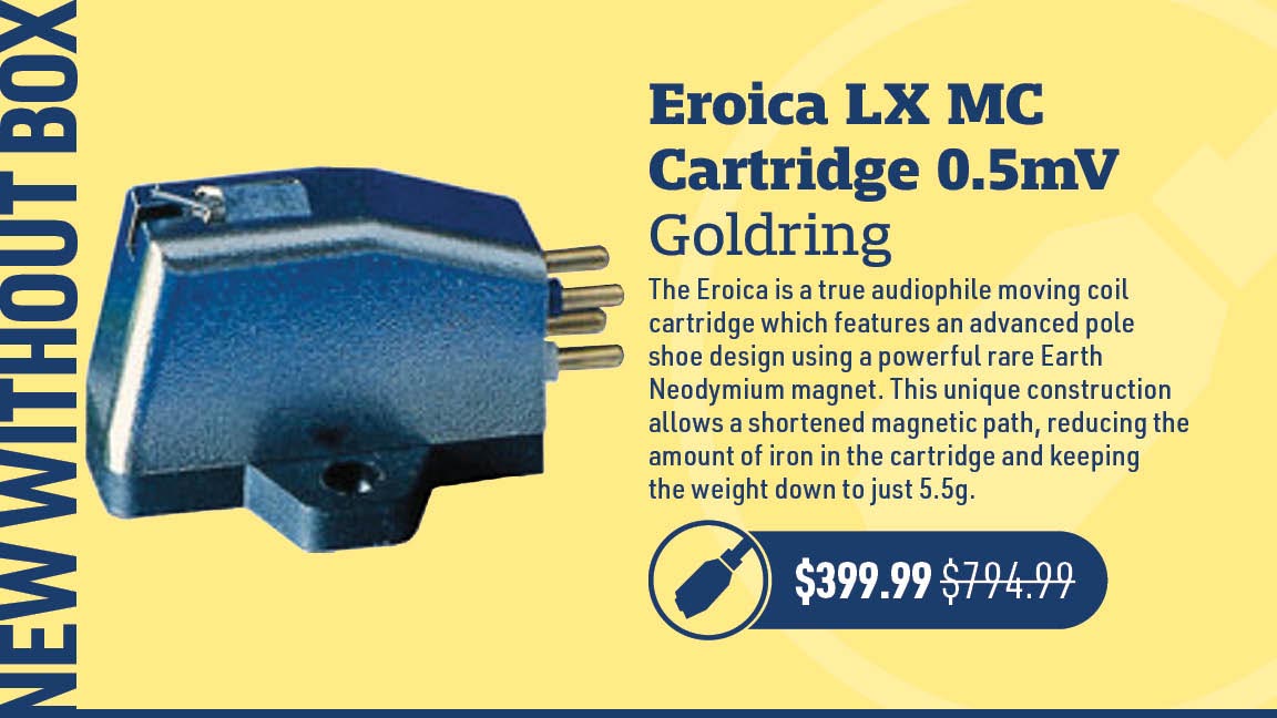 Goldring Eroica LX MC Cartridge 0.5mV (New Without Box)