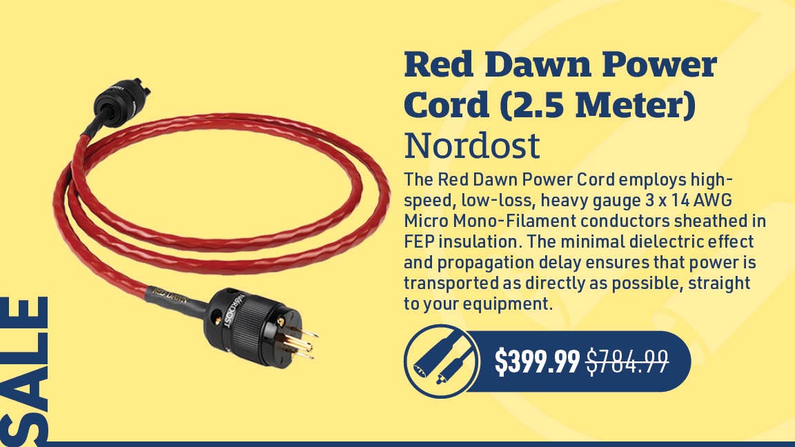 Nordost Red Dawn Power Cord (2.5 Meter)