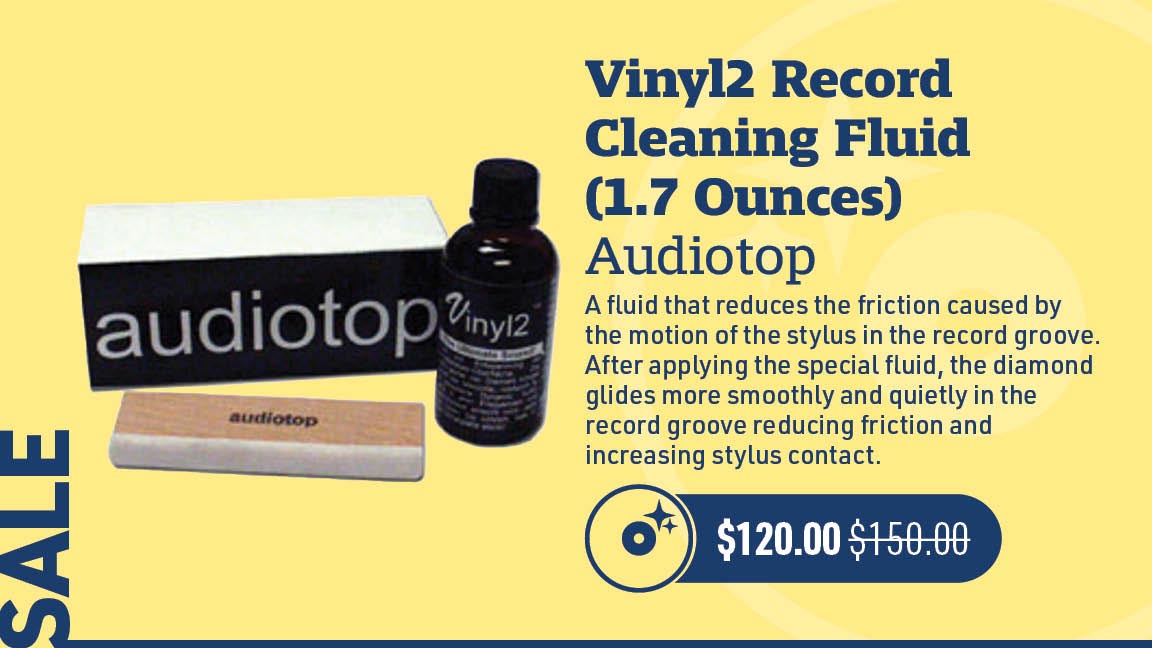 Audiotop Vinyl2 Record Cleaning Fluid (1.7 Ounces)