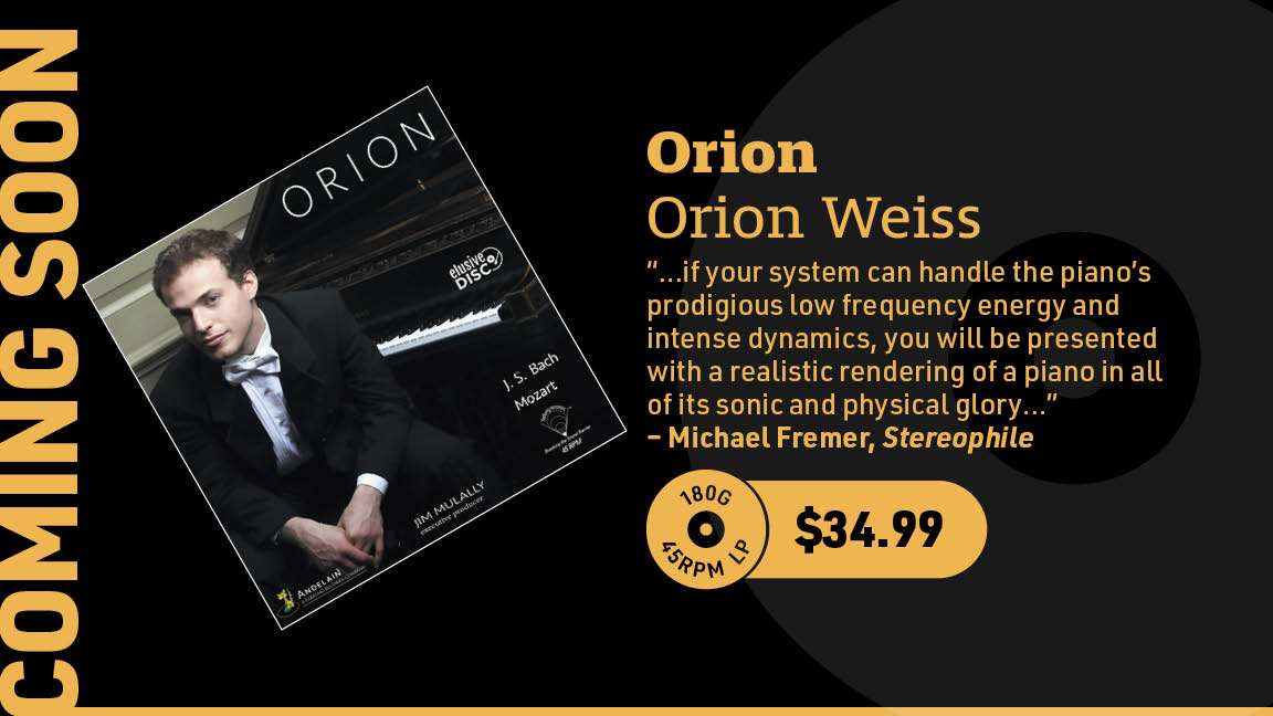 Orion Weiss Orion 180g 45rpm LP