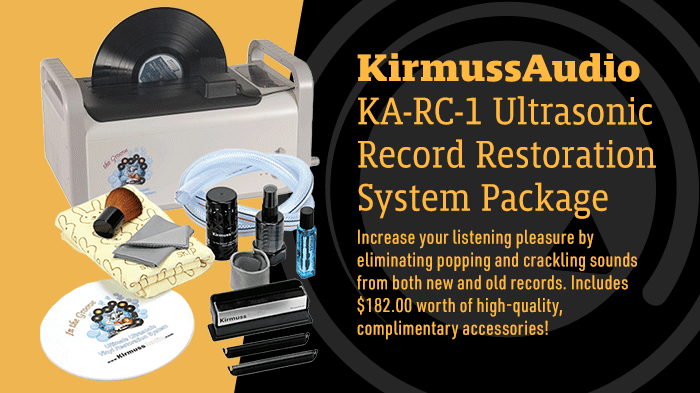 KirmussAudio KA-RC-1 Ultrasonic Record Restoration System Package