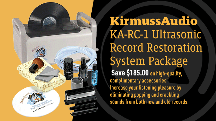 KirmussAudio KA-RC-1 Ultrasonic Record Restoration System Package