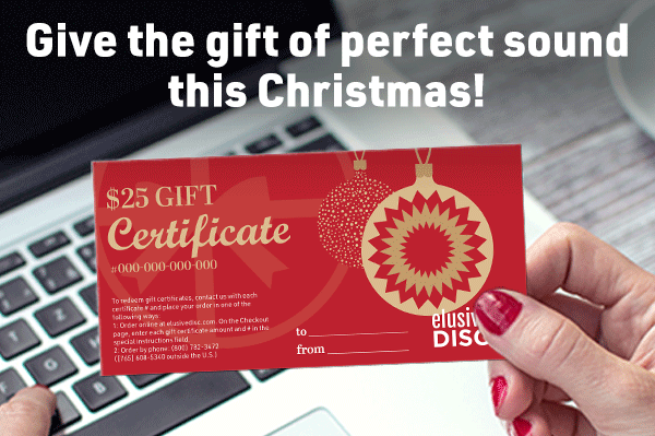 Stuff Your Stockings with Music This Year! Elusive Disc Gift Certificates