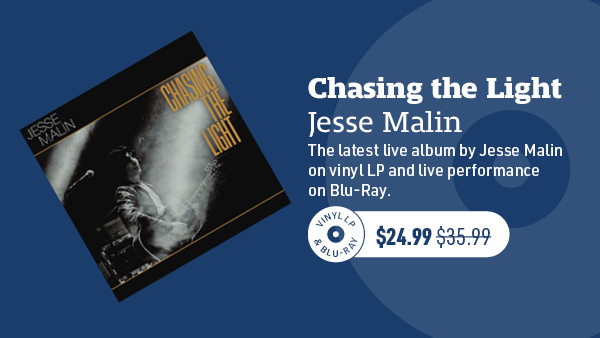 Jesse Malin Chasing the Light LP & Blu-Ray