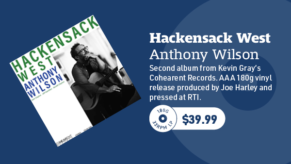 Anthony Wilson Hackensack West 180g LP