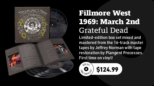 Grateful Dead Fillmore West 1969: March 2nd 180g 5LP Box Set