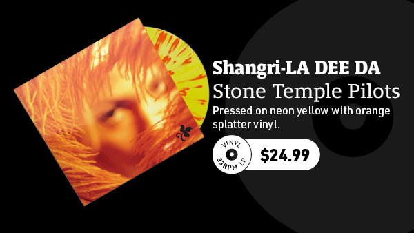 Stone Temple Pilots Shangri-LA DEE DA LP (Neon Yellow with Orange Splatter Vinyl)