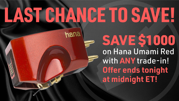 Hana Umami Red MC Cartridge 0.4mV