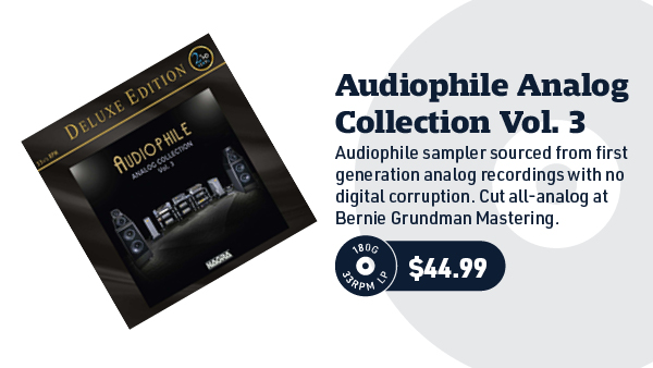 Audiophile Analog Collection Vol. 3 180g LP