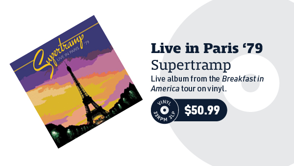 Supertramp Live in Paris '79 3LP