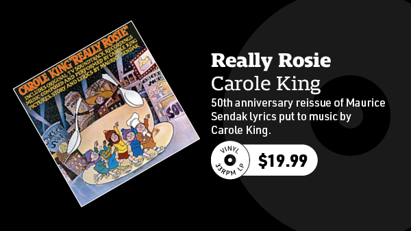 Carole King Really Rosie LP