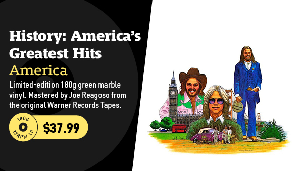 America History: America's Greatest Hits 180g LP (Green Marbled Vinyl)