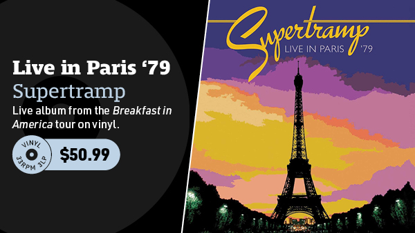 Supertramp Live in Paris '79 3LP