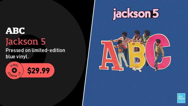 Jackson 5 ABC LP (Blue Vinyl)