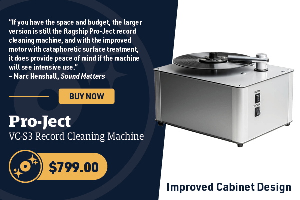 Pro-Ject VC-S3 Record Cleaning Machine