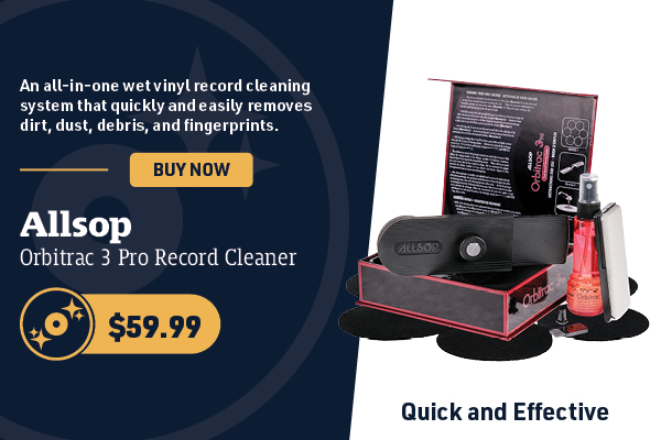 Allsop Orbitrac 3 Pro Record Cleaner