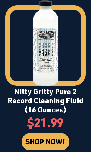 Nitty Gritty Pure 2 Record Cleaning Fluid (16 Ounces)