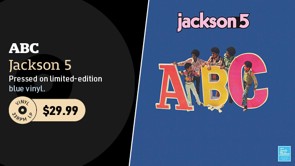 Jackson 5 ABC LP (Blue Vinyl)